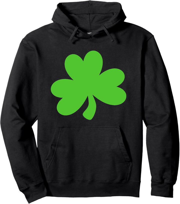 Kleeblatt-Grünes Kleeblatt Pullover Hoodie