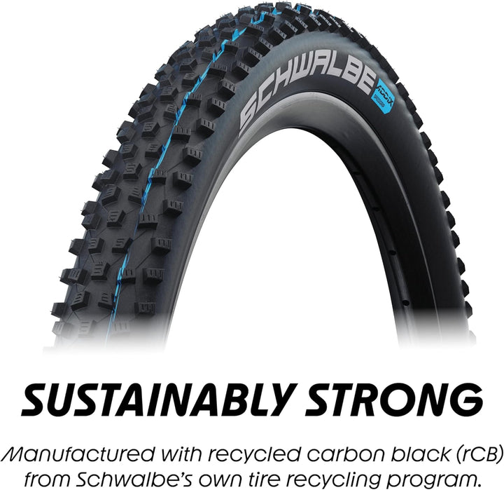 Schwalbe Unisex – Erwachsene Reifen Rocket Ron HS438 SG, schwarz, 27 Zoll