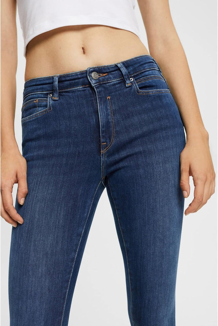 ESPRIT Damen Jeans 26W / 32L 902/Blue Medium Wash, 26W / 32L 902/Blue Medium Wash