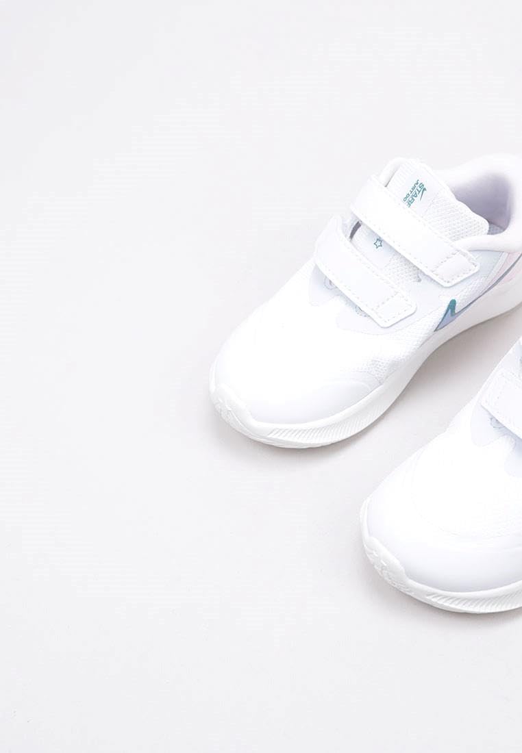 Nike Jungen Star Runner 3 Sneaker 28.5 EU Weiss Kobalt Bliss Pearl Pink, 28.5 EU Wei&#xDF; Kobalt Bl