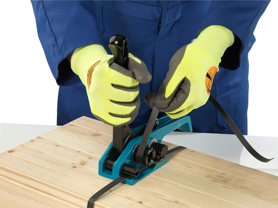 Ansell HyFlex 11-423 Schnittschutz-Handschuhe, Mechanikschutz, Grau, Grösse 6 (12 Paar pro Beutel) G