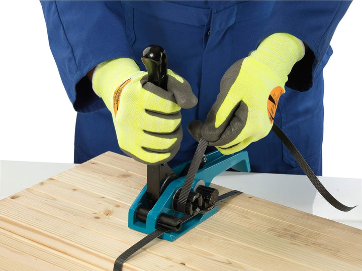Ansell HyFlex 11-423 Schnittschutz-Handschuhe, Mechanikschutz, Grau, Grösse 6 (12 Paar pro Beutel) G