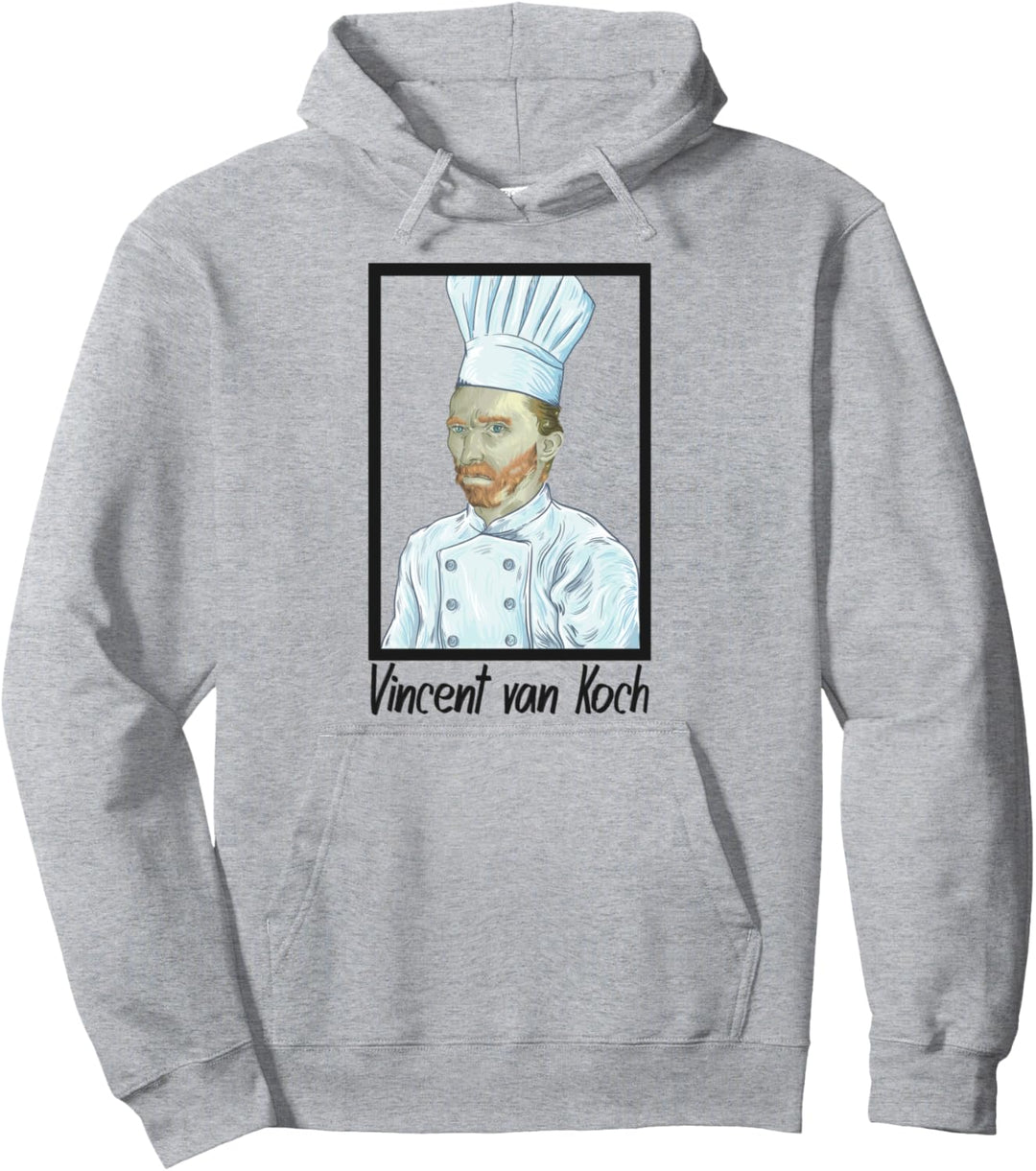 Vincent van Koch Künstler am Herd Pullover Hoodie