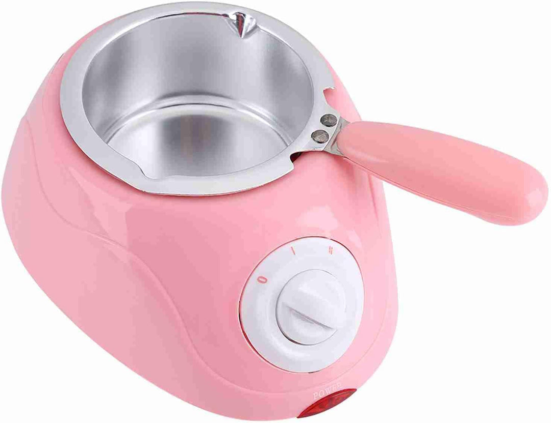 Mini Schokoladen Schmelzmaschine mit DIY Formen für Haushalt | 2-stufige Temperaturregelung Aluminiu