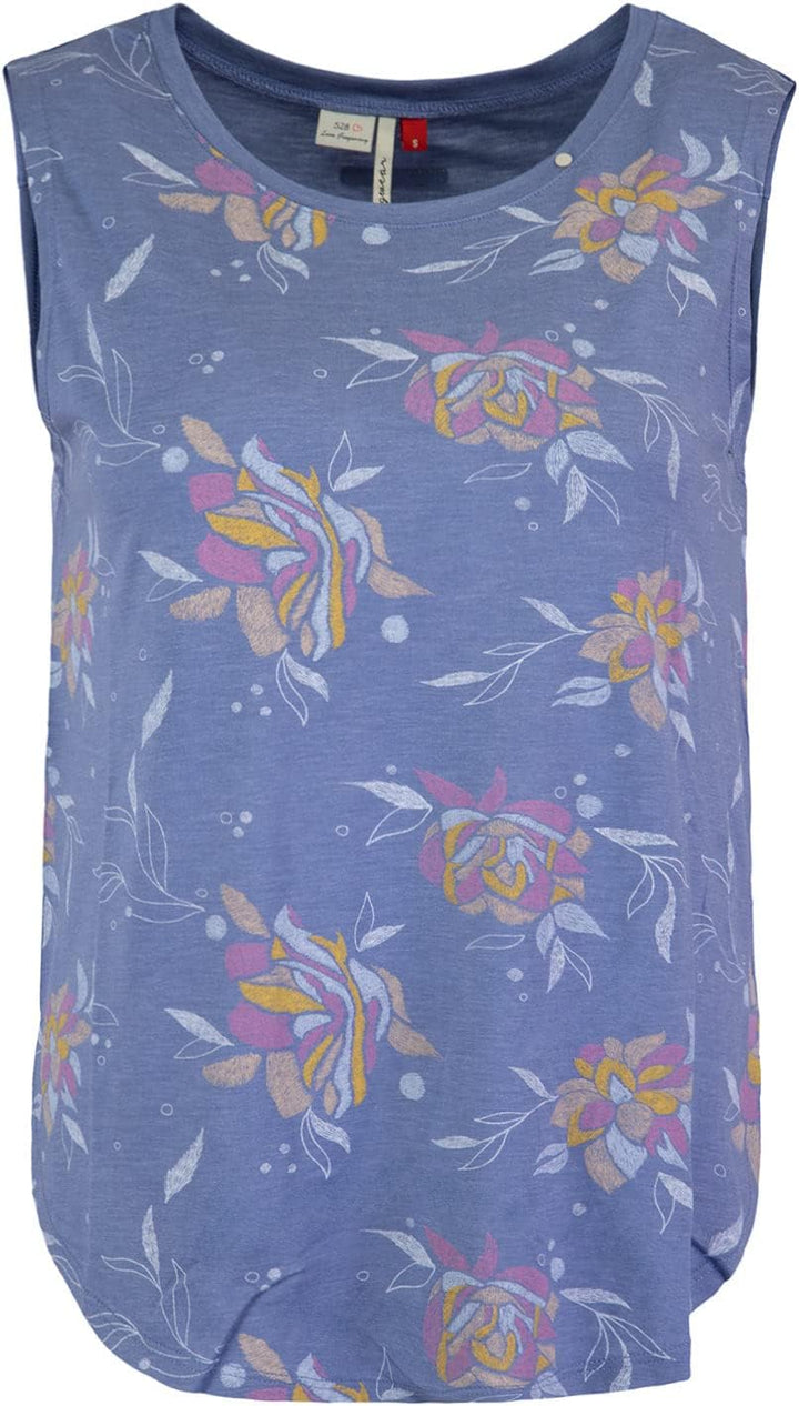 Ragwear Valencia Top Damen XL Stone Blue, XL Stone Blue