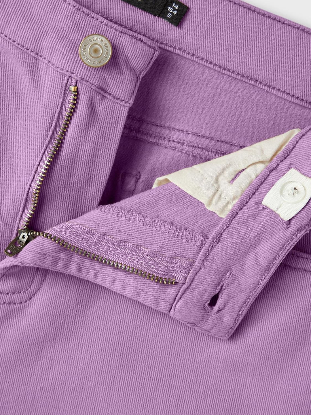 ONLY &amp; SONS Mädchen Nlftazza Twi Hw Wide Pant Noos 170 Pale Pansy, 170 Pale Pansy