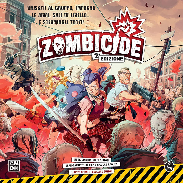 Asmodee - Zombicide, Seconda Edizione, Gioco da Tavolo, Edizione in Italiano, 8487