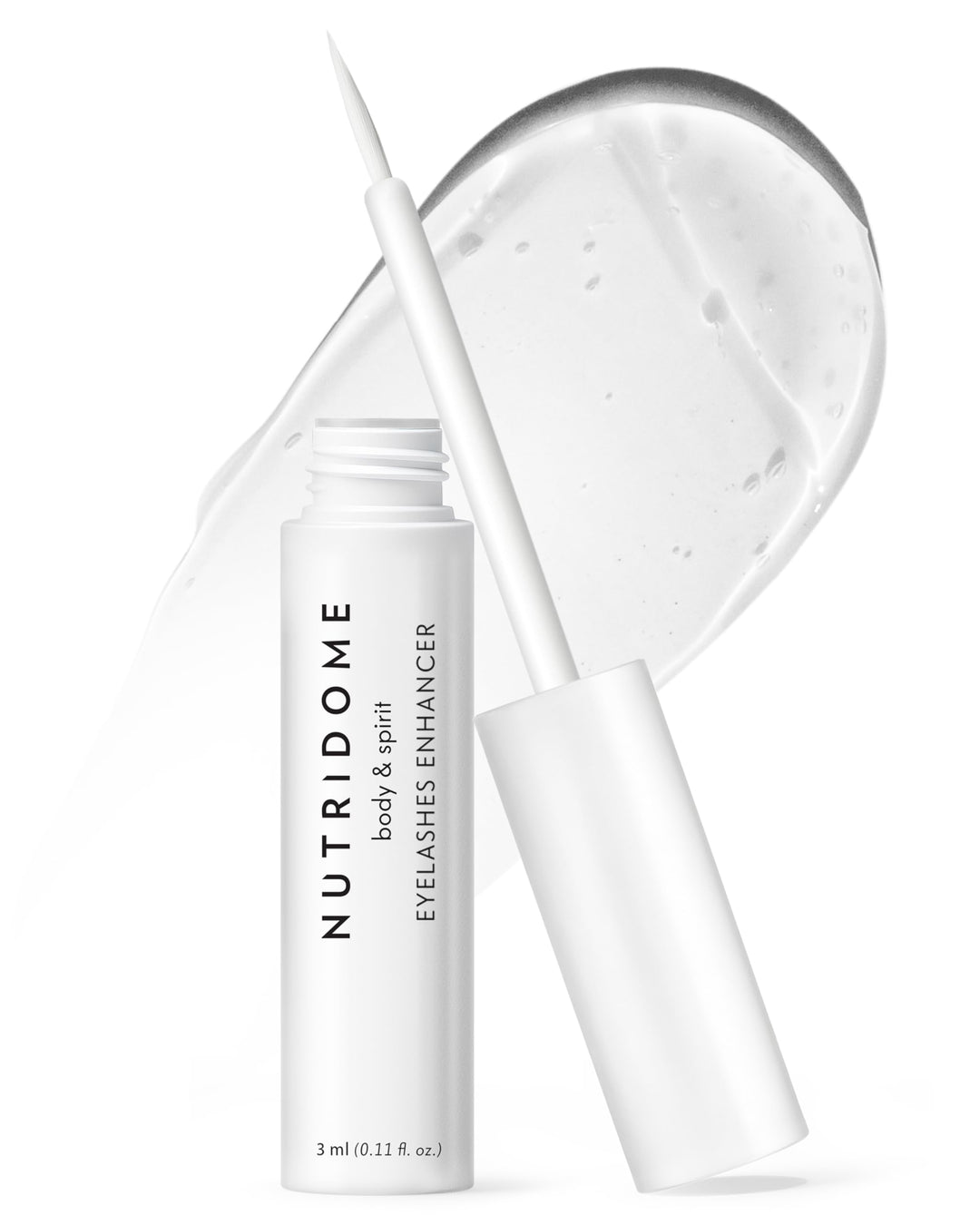 NUTRIDOME Wimpernserum 3ml für ein Starkes und Schneller Wimpernwachstum, Wimpernverlängerung, Wimpe