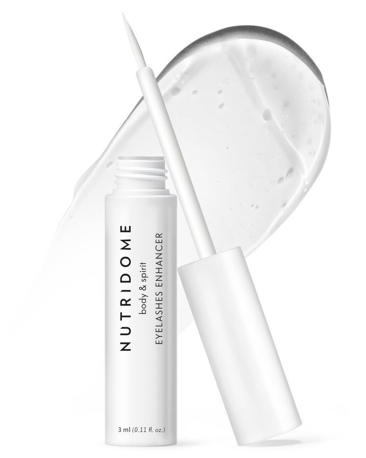 NUTRIDOME Wimpernserum 3ml für ein Starkes und Schneller Wimpernwachstum, Wimpernverlängerung, Wimpe