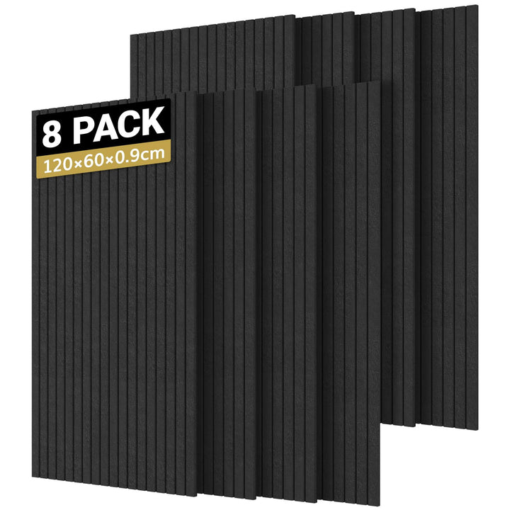 TONOR 8 Pack Akustikpaneele selbstklebend, 120x60x0.9 cm Schalldämmung Schallschutz wand Schallschut