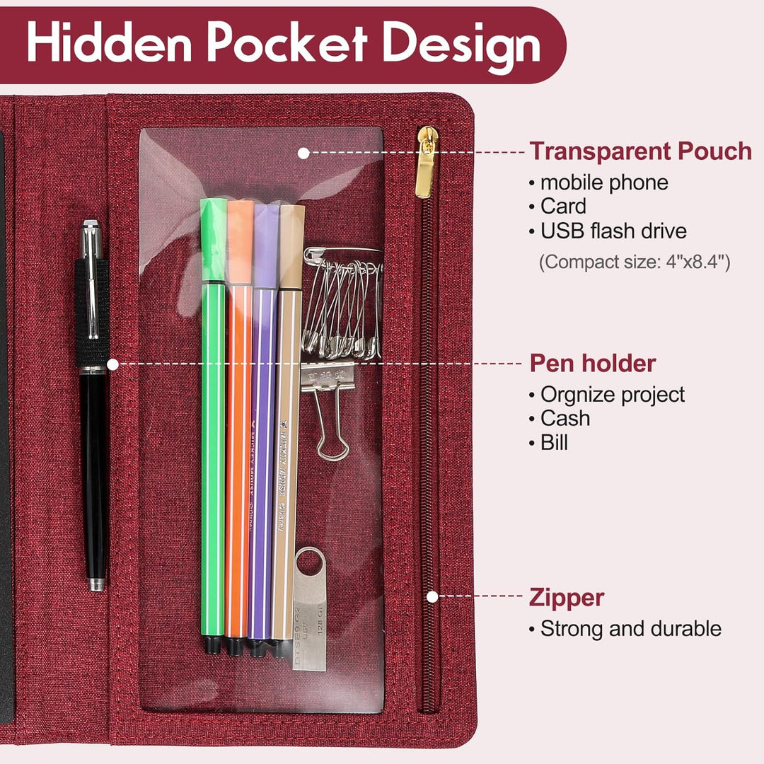 Hülle für Rocketbook Fusion Executive Grösse, Multi A5 Grösse Notebook Hülle mit Stifthalter, Handyf
