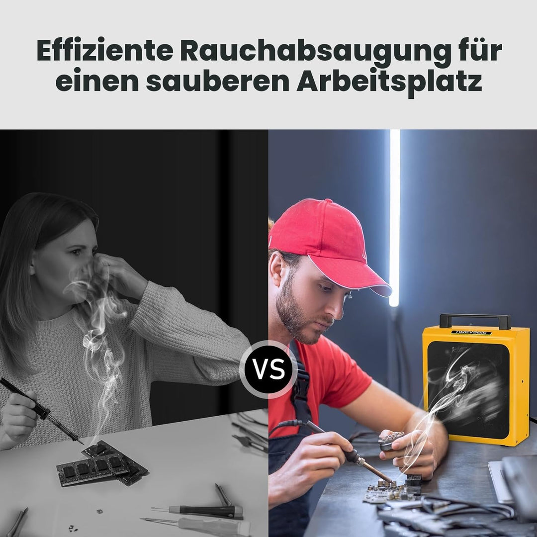 Lötrauchabsorber, Rauchverhinderungsabsorber Entferner Dunstabzugs Rauchschutz Absorber DIY Arbeitsv