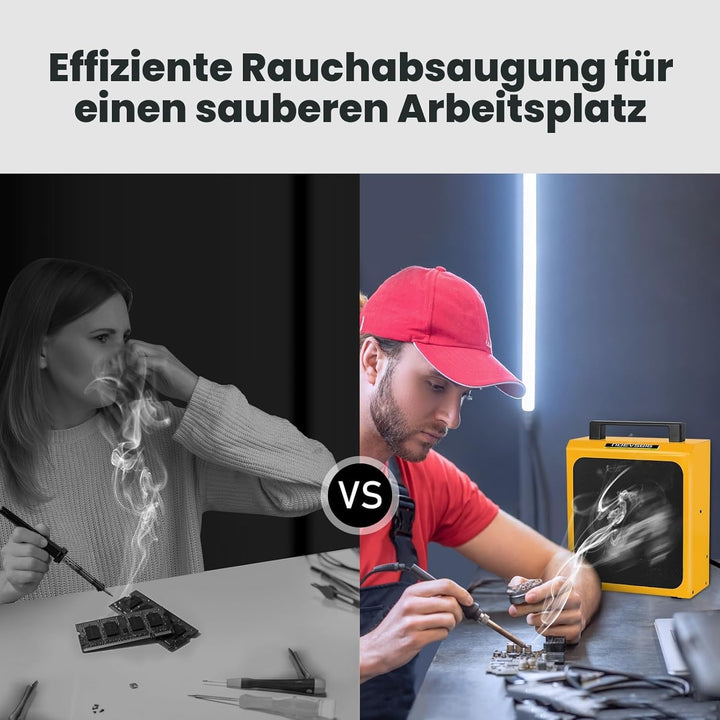 Lötrauchabsorber, Rauchverhinderungsabsorber Entferner Dunstabzugs Rauchschutz Absorber DIY Arbeitsv