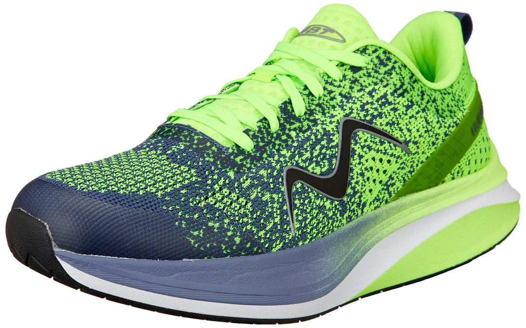 MBT Herren Huracan-3000 Lace Up M Sneaker 42 EU Grün Lime Grn Blue Indigo, 42 EU Grün Lime Grn Blue