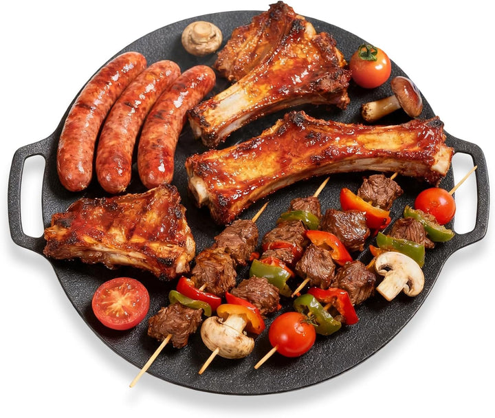 Buachois Grillpfanne, 25 cm/9,8 Zoll Koreanische Grillplatte, Antihaftbeschichtung 6 Schichten Outdo