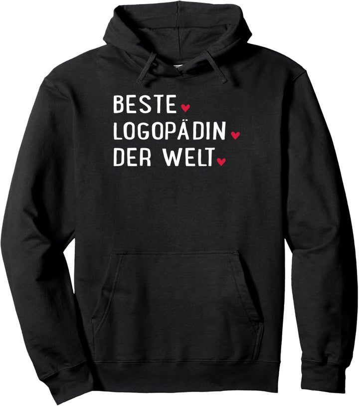Beste Logopädin der Welt Pullover Hoodie