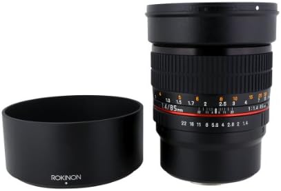 Rokinon 85 mm F1.4 asphärisches Objektiv für MFT Micro Four Thirds, Micro Four Thirds