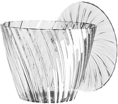 Kartell 8805B4 Beistelltisch Sparkle, transparent Tavolino Cristallo, Tavolino Cristallo