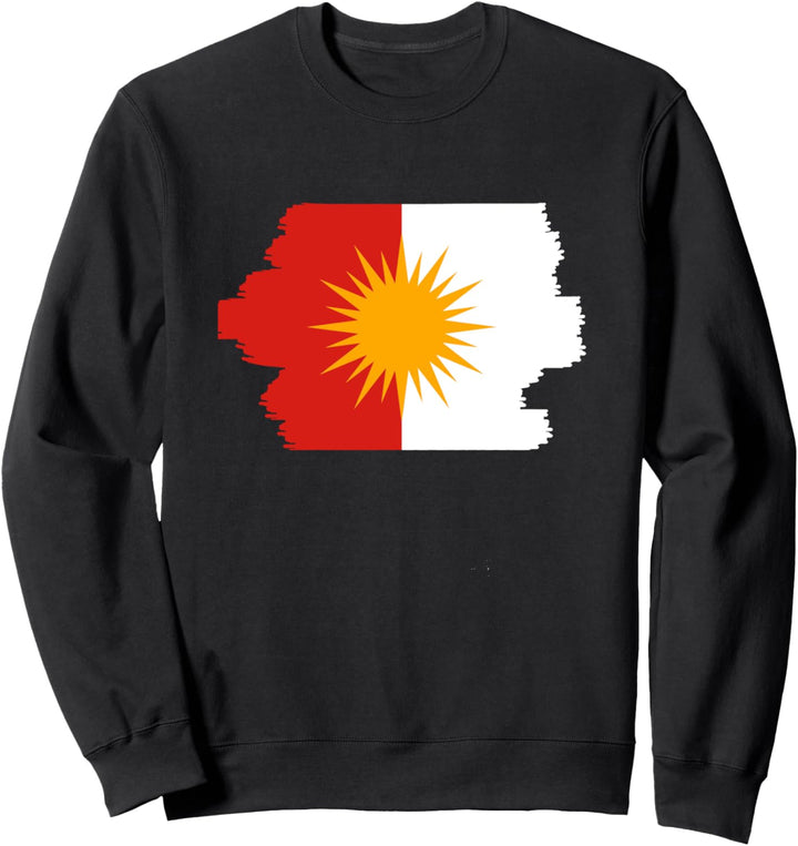 Ezidi Flagge Yezidi Jesiden Yeziden Sweatshirt
