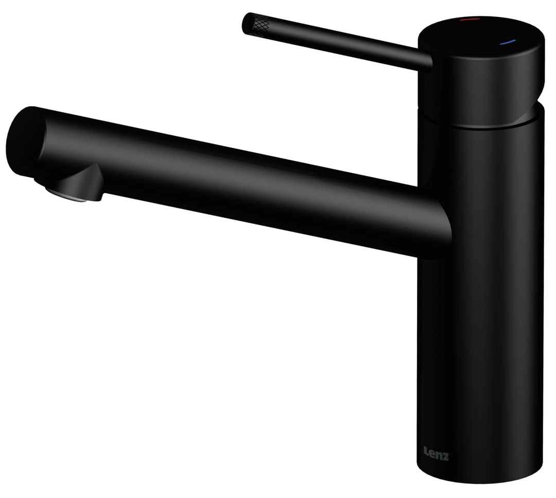 Lenz IRA Küchenarmatur Schwarz 46060451 Schwarz-matt, Schwarz-matt