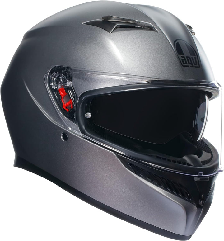 AGV - K3 E2206 MPLK Motorradhelm, Herren Integralhelm, ECE Vollvisierhelm mit Schweissabsorption, Sp