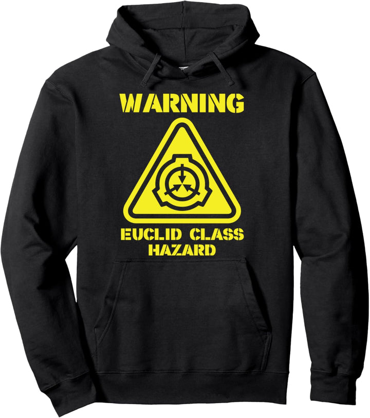 SCP Warnung Euclid Class Hazard Pullover Hoodie