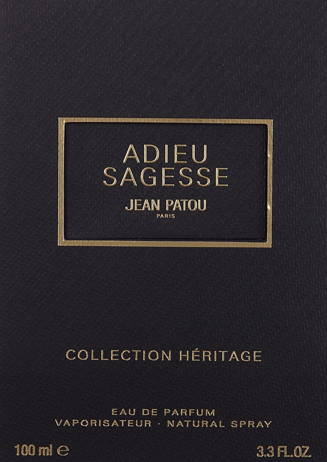 JEAN PATOU Adieu Sagesse Edp. Spray 100 ml Collection Heritage