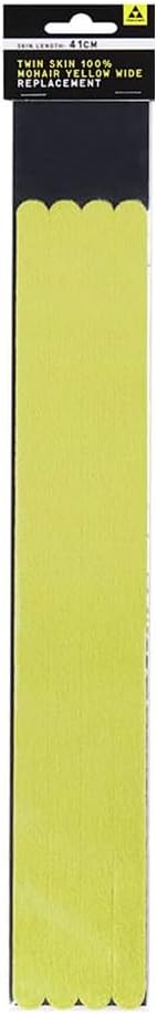 Fischer Twin Skin Ersatz-Ski-Skins für Mohair, Neongelb, 370 mm