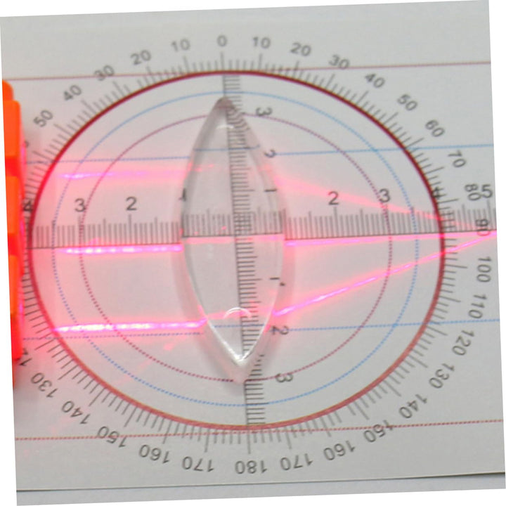 Cabilock Optik-experimentierset Physik Lernlabor Lichtbrechung Prisma Konvexe Linse Präzises Wissens