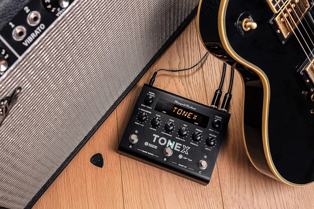 IK Multimedia TONEX Pedal Multi-Effekt-Pedal mit AI Machine Learning Technologie: Nachbildung von je