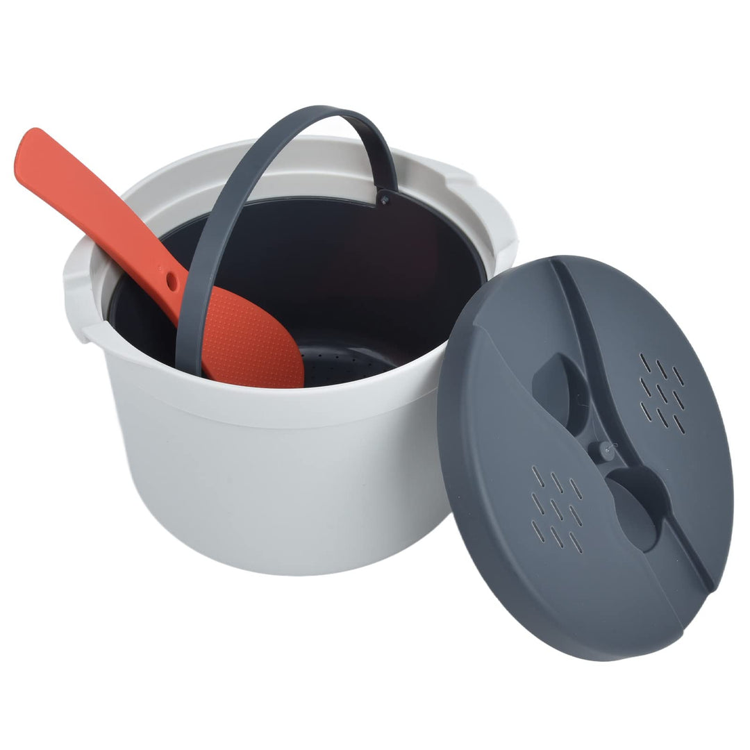 2L Reiskocher Set, Mikrowellen Reiskocher Reiskocher Kleingeräte (Orange)