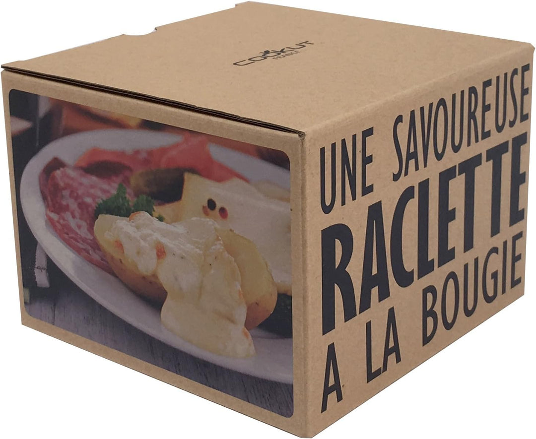 COOKUT LUMI-Raclette Käse einzeln Set für 2, Holz, Nicht zutreffend,