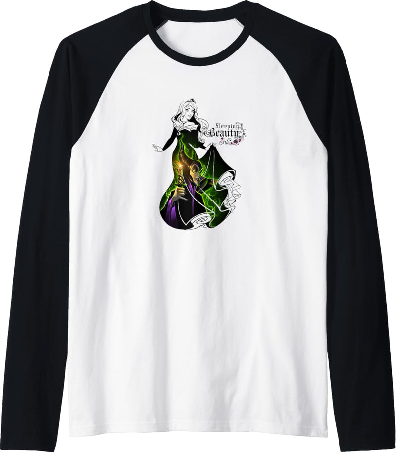 Disney Sleeping Beauty Aurora Dress With Maleficent Raglan