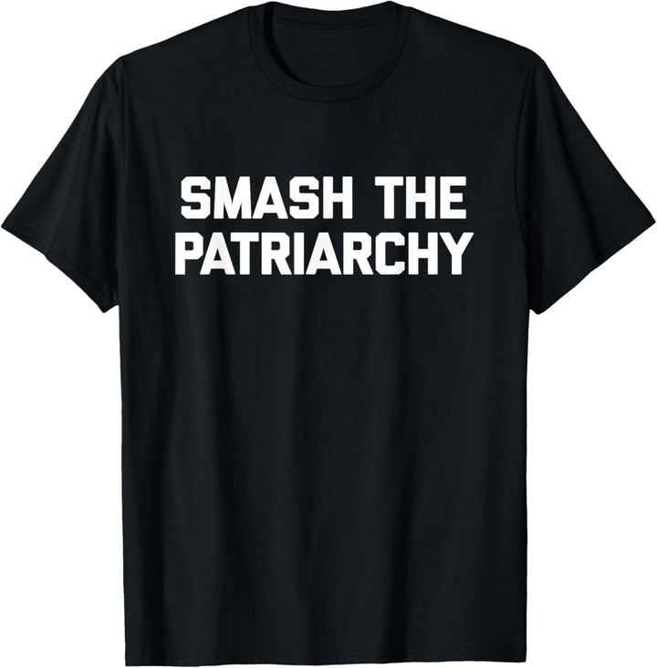 Smash The Patriarchy T-Shirt lustig Spruch süss cool feministisch T-Shirt
