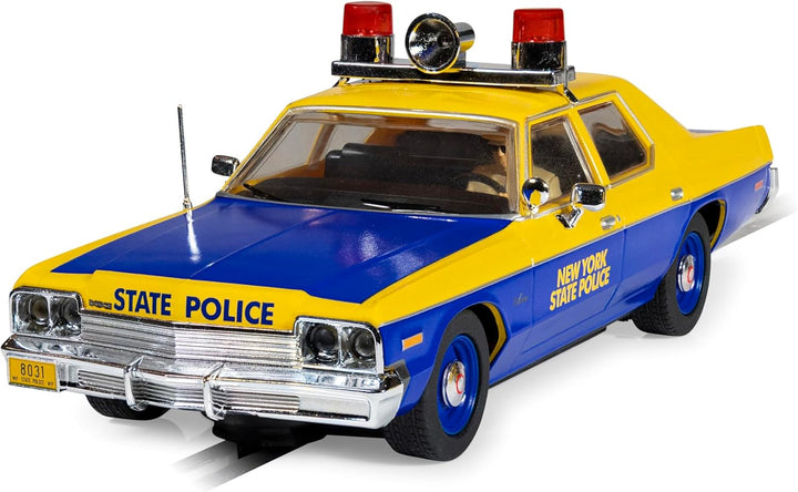 Scalextric - C4636 Dodge Monaco NY State Police Slot Cars Rennstrecke