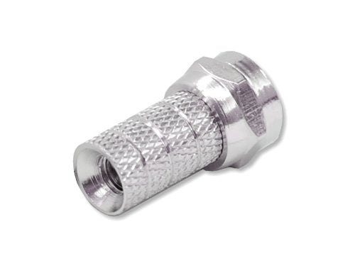 Wentronic F-Stecker 4mm, VE 100 Stück