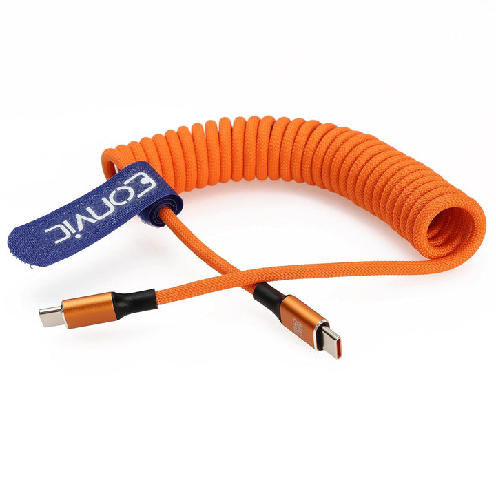Haiwei Mate 60 Pro Switch USB C auf USB C, 240 W USB C auf USB C, schnelles Laden, geflochtenes Spir