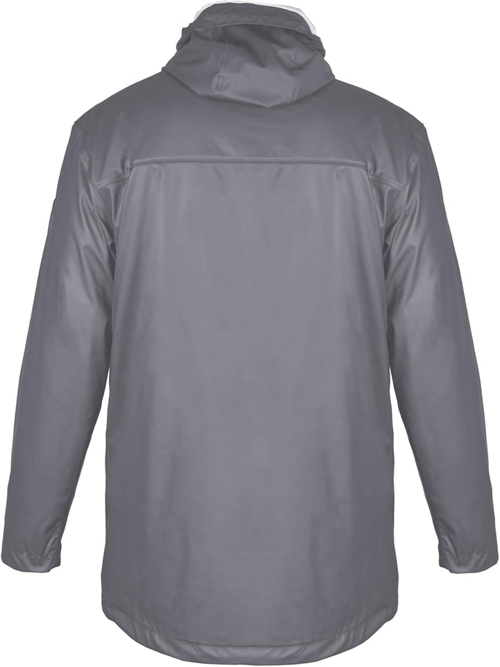 MADSea Herren Regenjacke Friesennerz 630 wasserdicht windabweisend sportlich S Grau, S Grau