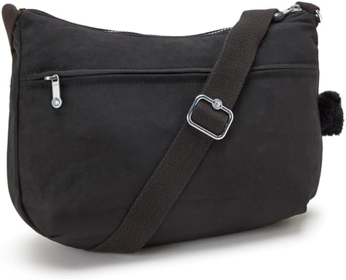 Kipling Womens IZELLAH Crossbody, Black Noir, 12x33x23 cm, Black Noir