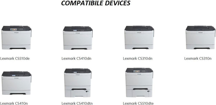 Lexmark 70C2HK0 High Capacity Return Program Toner Cartridge, schwarz, 702hk