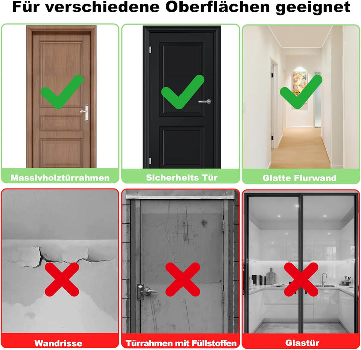 Klimmzugstange Türrahmen,Klimmzugstange Pull Up Bar mit Neues Drehbares Zahnradschloss,mit Level Met