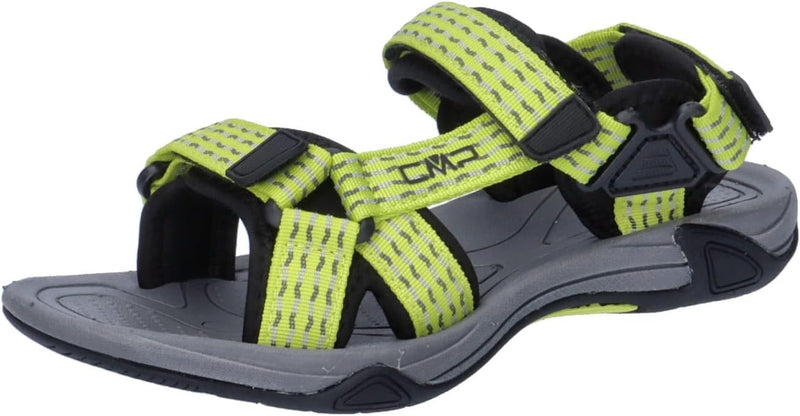 CMP Jungen Unisex Kinder Kids Hamal Hiking Sandal Sportsandale 38 EU Limegreen, 38 EU Limegreen