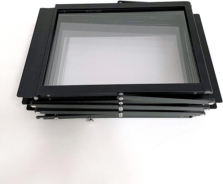 DisplayLager - Prospektständer, Faltbar Inkl. Tragekoffer aus Alu. Bodenprospektständer Hochformat F