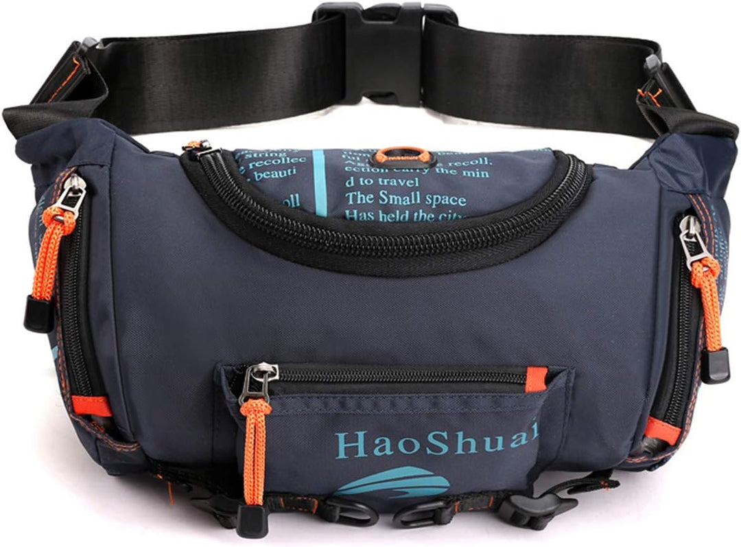 FANDARE Beiläufig Brusttasche Sling Bag Outdoorsport Bauchtasche Schultertasche Herren Grosse Kapazi