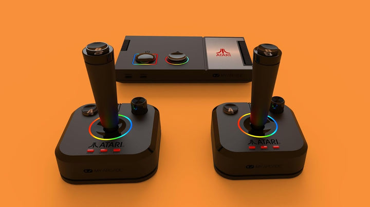MY ARCADE Gamestation Pro Atari 200 Games Consola Retro + 2 Mandos
