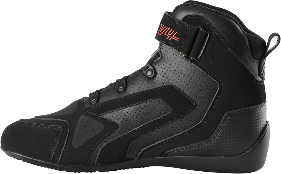 Furygan Herren V4 Easy D3 Motorradschuhe, Atmungsaktiv, verstärkter Malleolus-Schutz, maximale Siche