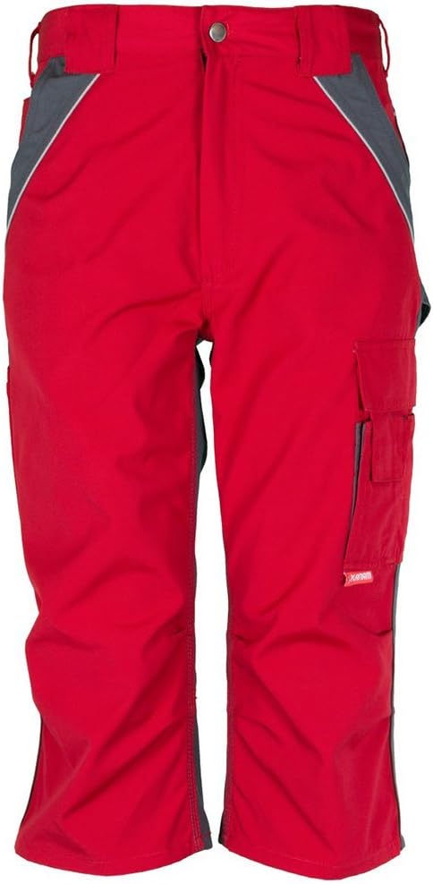 Planam Herren Plaline 3/4-hose 3/4 Hose Plaline Grösse 4XL in Schiefer/schwarz (1er Pack) L Rot/Schi