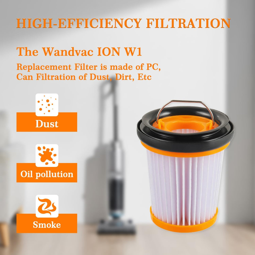 HUAREW 8 Stück Filter für Shark Wandvac WV200 WV201 WV205 WV220 Staubsauger Ersatzfilter Ersatzteile