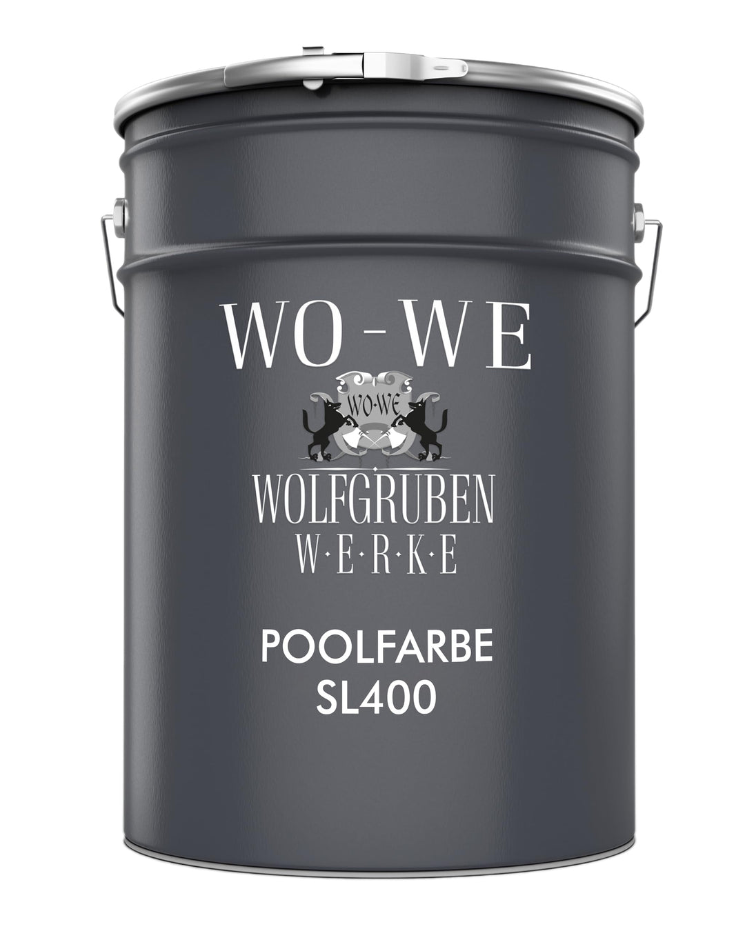 WO-WE Schwimmbadfarbe Poolfarbe Schwimmbeckenfarbe Lichtblau ähnl. RAL 5012-5L RAL 5012 ähnl. Lichtb
