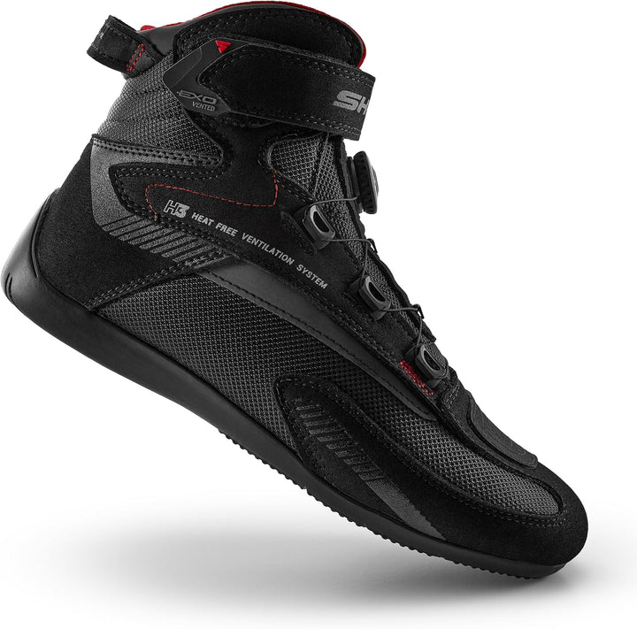SHIMA EXO Vented, Motorradschuhe für Männer - Verstärkte Strassenreitschuhe mit ATOP-Verschlusssyste